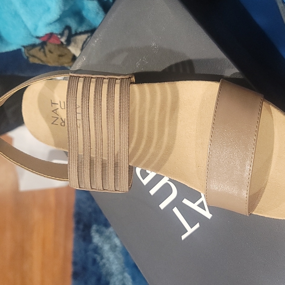 Naturalizer Madrid Wedge Sandal Cork Heel